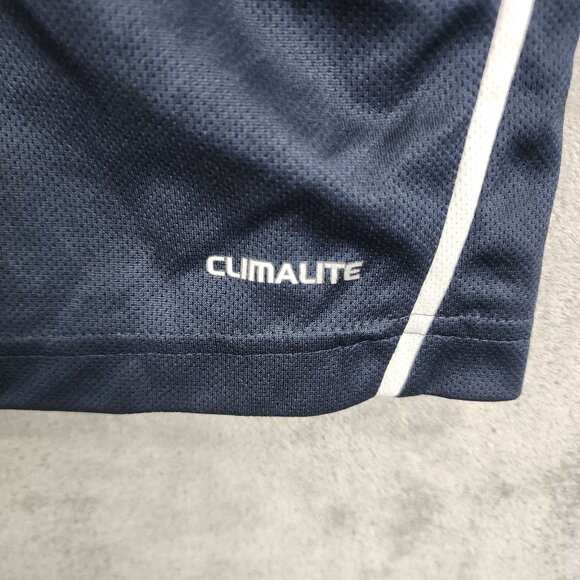 Men's Navy Blue Adidas Climalite Polo Shirt Short Sleeve Size 2XL - Picture 8 of 12